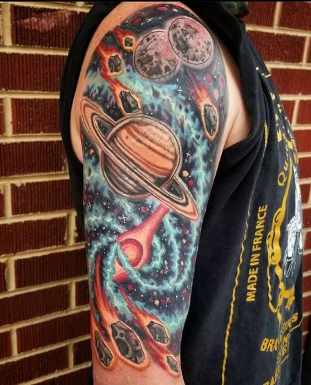 Cody Cook - Cody Cook Galaxy Half Sleeve